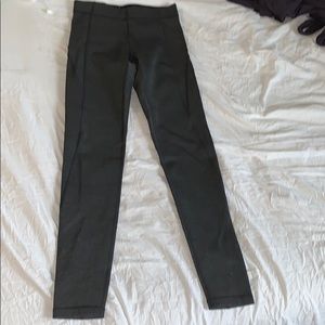 grey high rise leggings